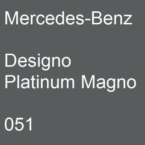 Mercedes-Benz, Designo Platinum Magno, 051.